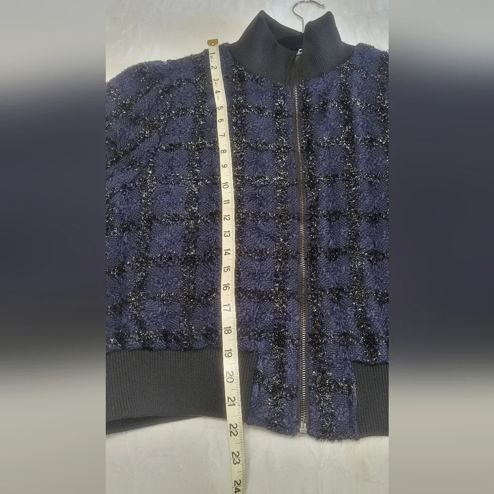 Marled elegant bomber